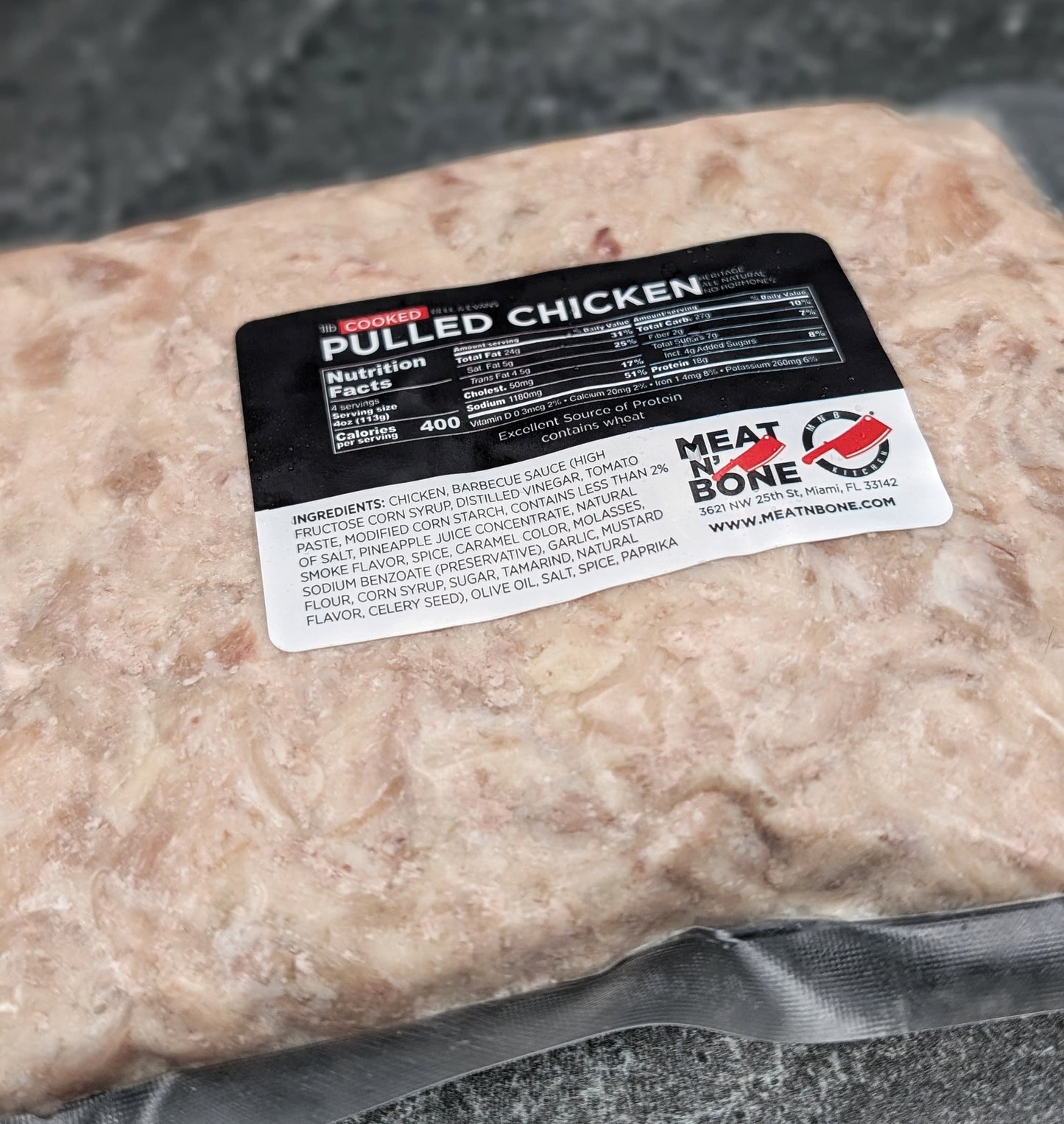 Pulled All Natural Chicken | 1lb