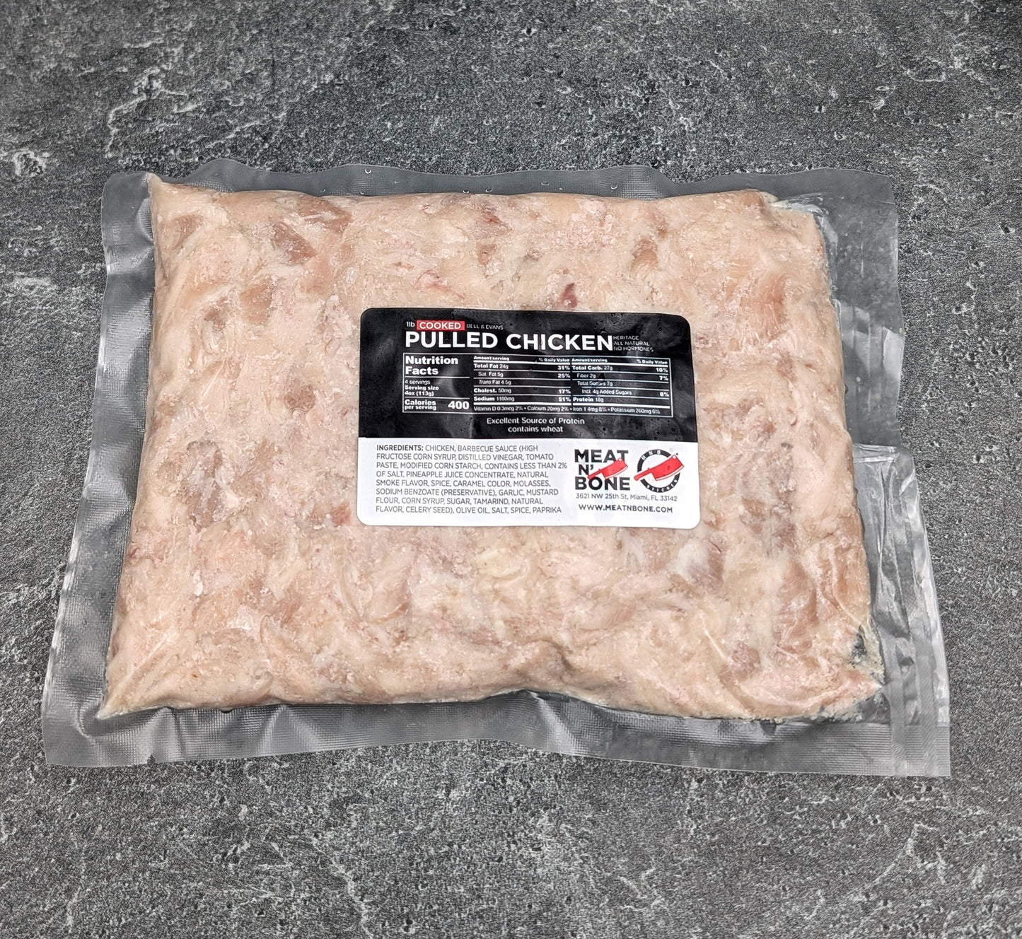 Pulled All Natural Chicken | 1lb