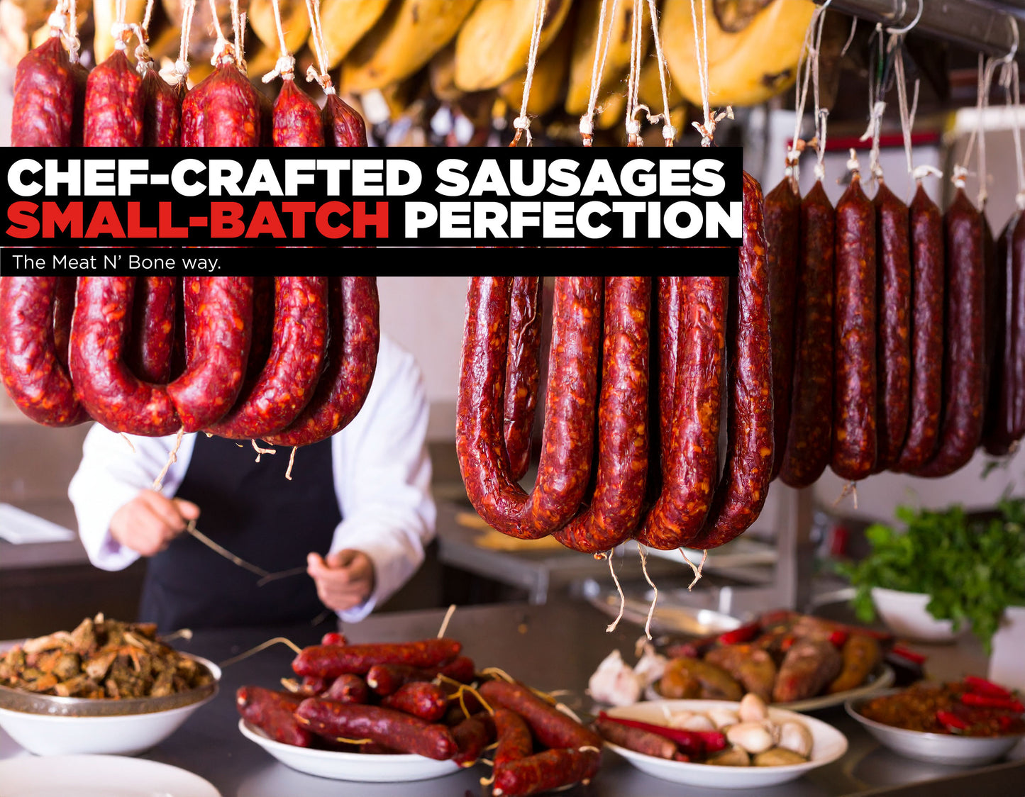 Wild Boar with Three Chiles Sausage