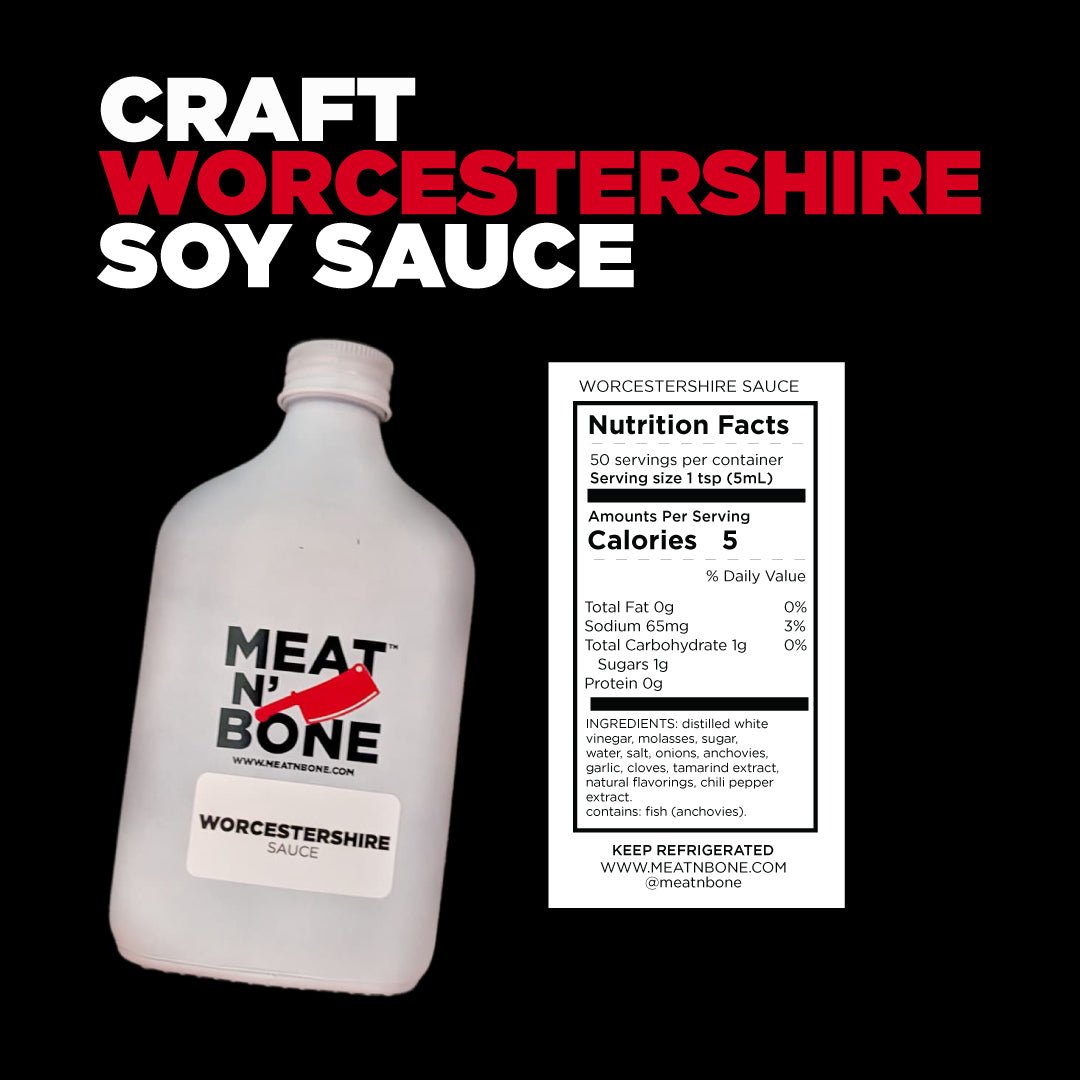 Craft Worcestershire Sauce - Meat N' Bone
