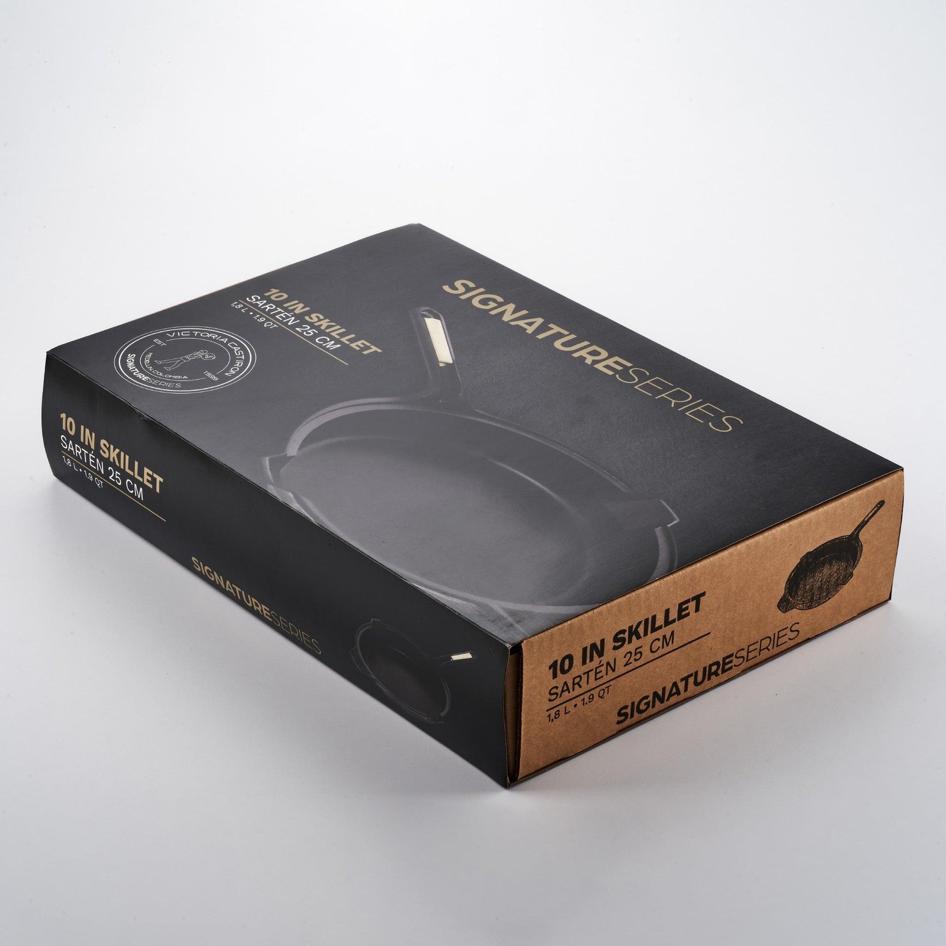 10-Inch Cast Iron Skillet, SIGNATUREsoft Technology - Meat N' Bone