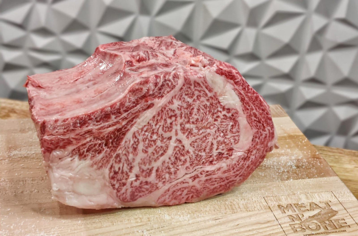 Ribeye Steak  A5 Kuma-ou Japanese Wagyu – Meat N' Bone