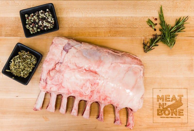 MidWestern Lamb Rack - Frenched (9 ribs) - Meat N' Bone