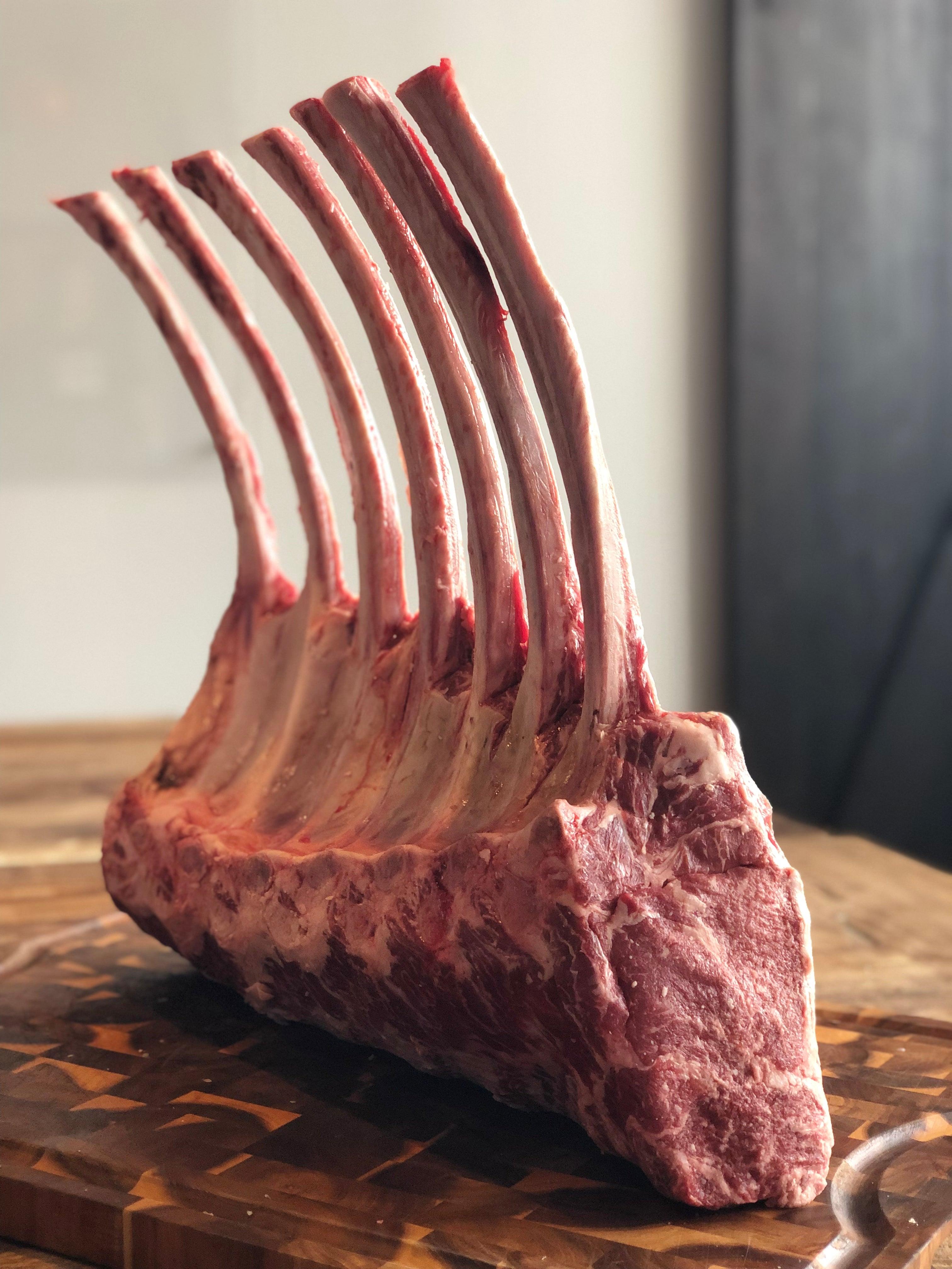 Buy Prime Rib Tomahawk Rack - USDA Prime – Meat N' Bone