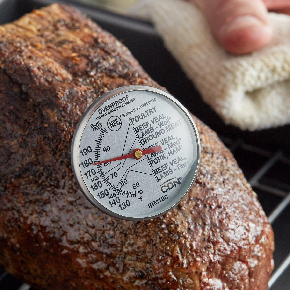 Simple Meat Thermometer | Ovenproof