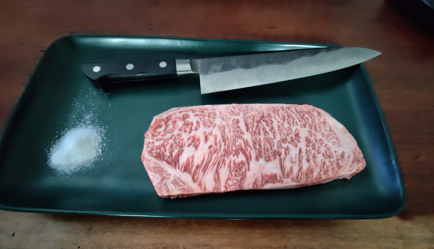 Striploin Steak | A5 Kobe Beef (Wine Fed) - Meat N' Bone