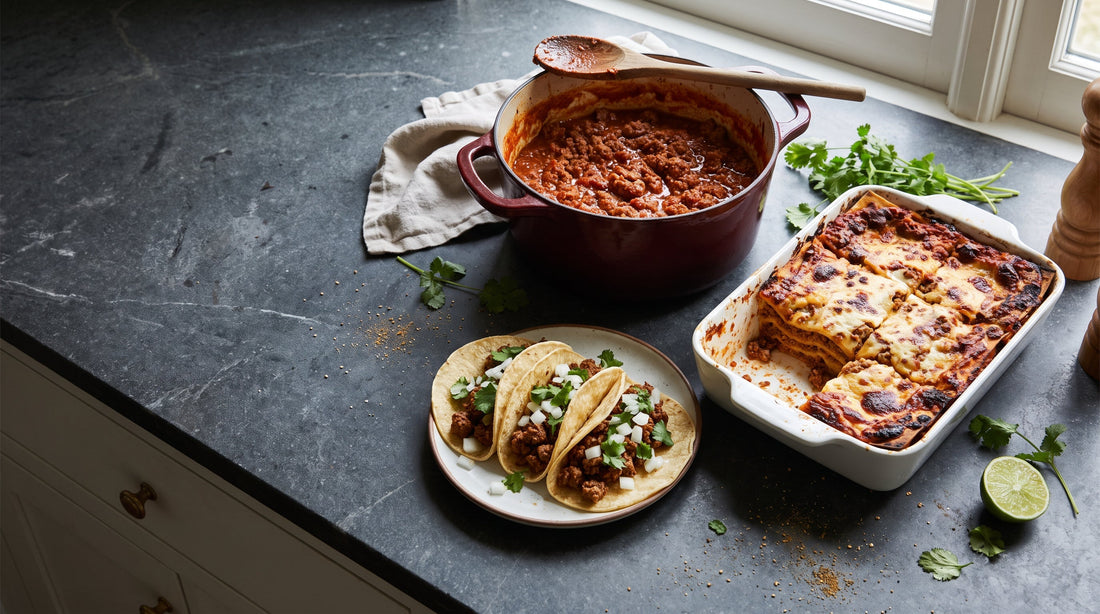 Ground Beef, Three Ways: The Technique Differences Between Meat Sauce, Lasagna, and Taco Meat