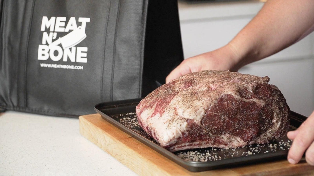 #GrillMaster Series: Prime Rib 101: How To Cook The Perfect Prime Rib (aka Standing Roast)