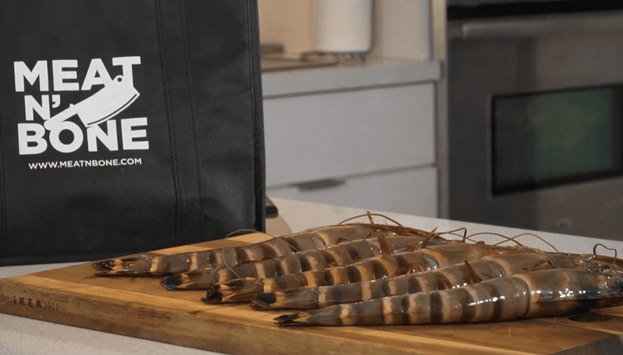 #GrillMasterSeries: How To Cook Wild African Tiger Black Prawns In The Oven - Meat N' Bone