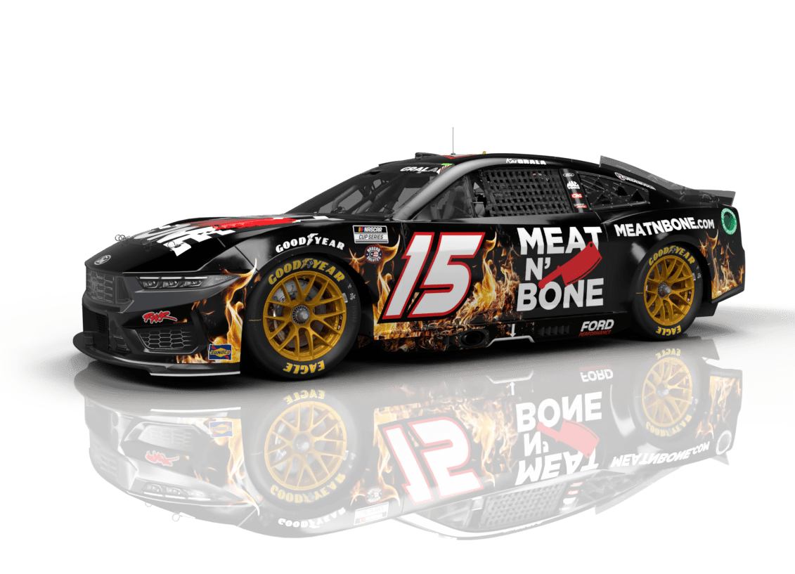 Meat N' Bone Announces Sponsorship of NASCAR Car #15 Driven by Kaz Grala for the 2024 NASCAR Cup Series - Meat N' Bone