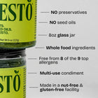 BESTO Pesto | Fresh, Nut-Free, Gluten-Free, Seed-Oil-Free