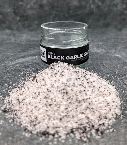 Ashy Black Garlic Salt