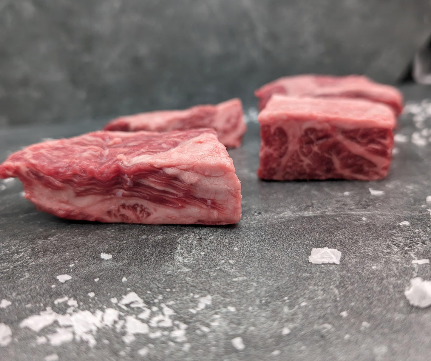 Boneless Short Rib Cube (4 Pack) | Wagyu BMS7+
