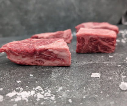 Boneless Short Rib Cube (4 Pack) | Wagyu BMS7+