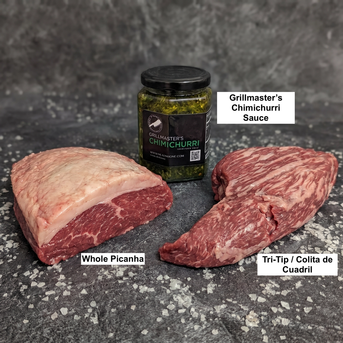 Brazilian Grillmaster Box — Picanha & Churrasco Essentials Whole Picanha, Tri-Tip & Authentic Chimichurri Sauce Brazilian Steakhouse Inspired Bundle | Perfect for Grilling
