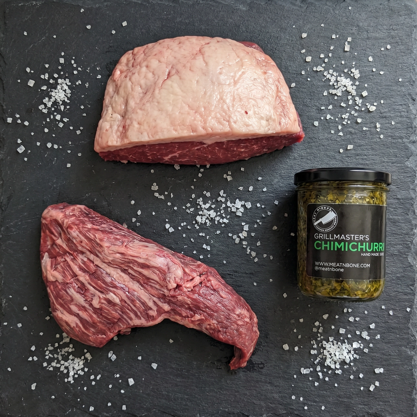 Brazilian Grillmaster Box — Picanha & Churrasco Essentials Whole Picanha, Tri-Tip & Authentic Chimichurri Sauce Brazilian Steakhouse Inspired Bundle | Perfect for Grilling