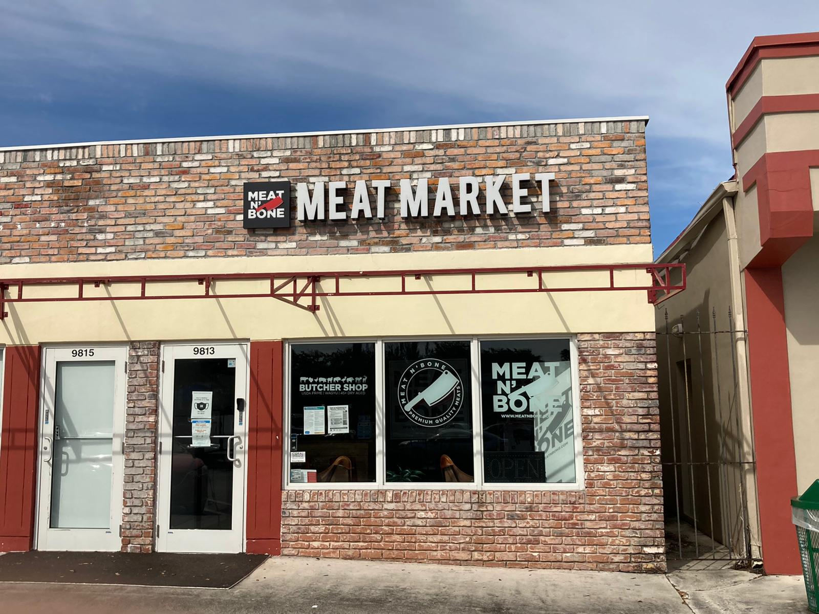 Visit a 
Meat N' Bone 
store