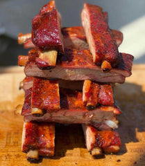 Pre-Cooked Tender BBQ Baby Back Ribs