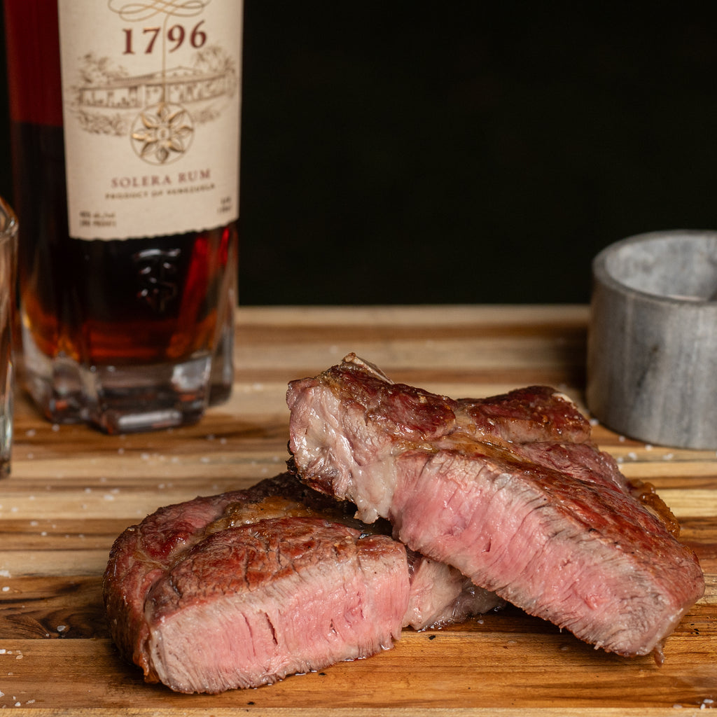 60 Day Dry Aged Bone-In Ribeye Aged Infused With Santa Teresa Rum