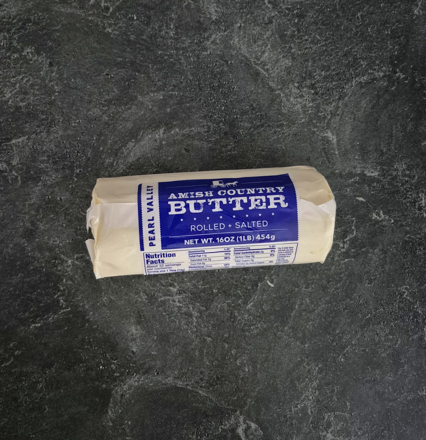 Amish Country Butter — Rolled + Salted