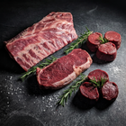 Wild Game Variety Pack — Chef’s Selection of Premium Game Meats Bison Strip Steak, Elk Filet, Venison Filet Mignon & Wild Boar Ribs Exotic Meat Sampler