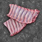 Wild boar baby back ribs