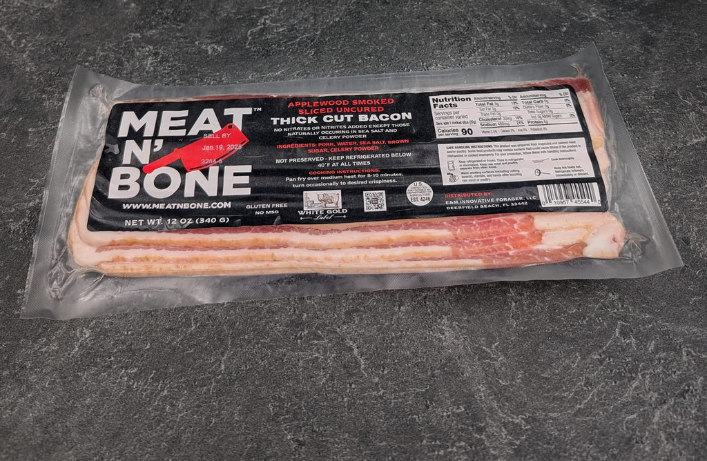 Classic Smoked Bacon | All Natural - Meat N' Bone