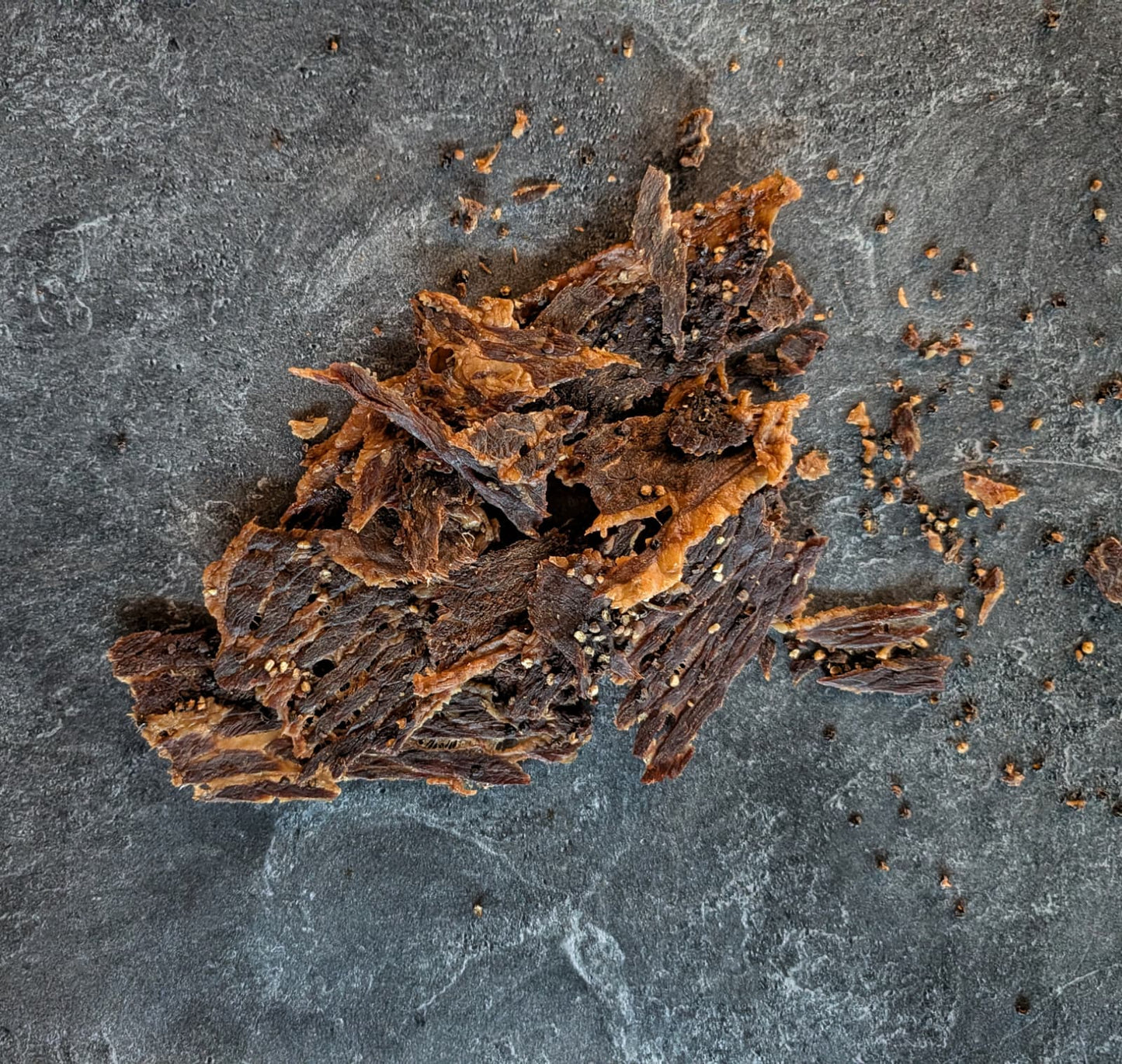Crispy Brisket Beef Jerky Chips | Cracked Black Pepper - Meat N' Bone