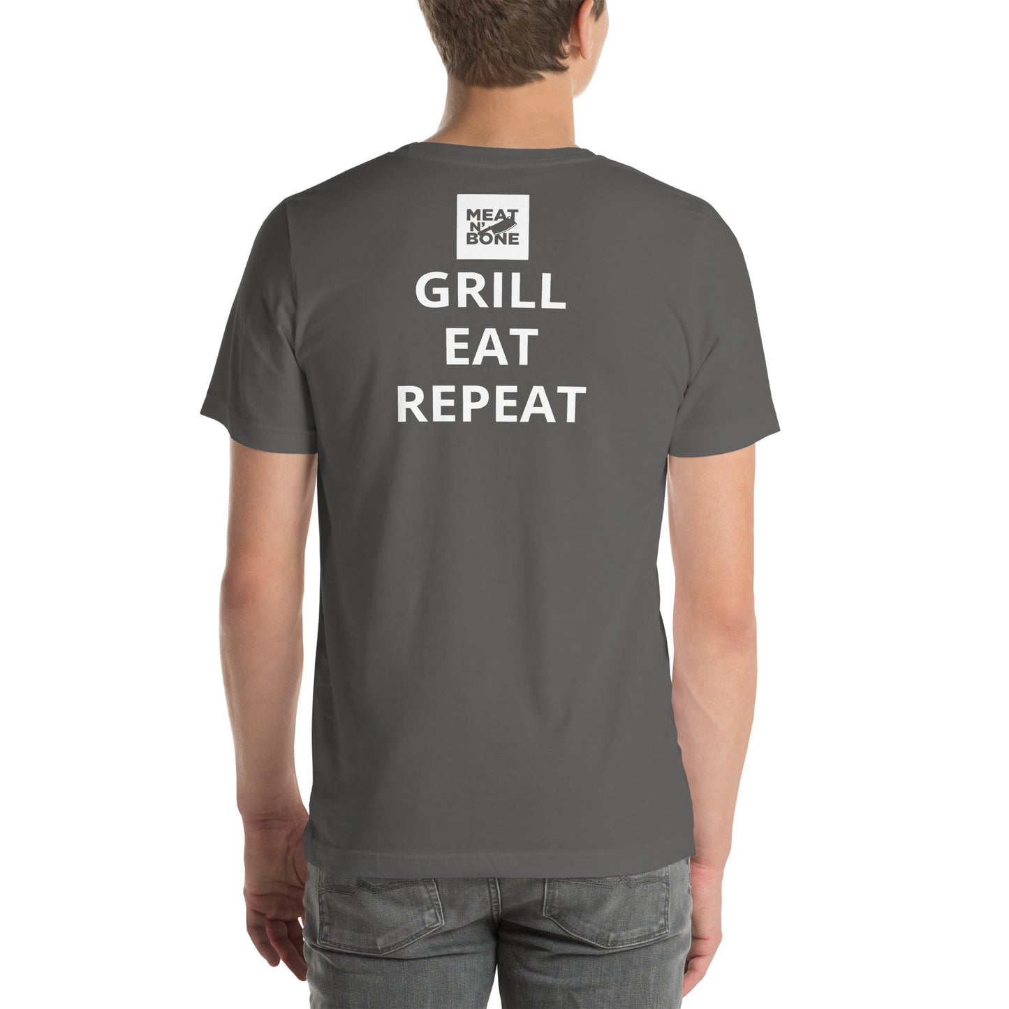 Eat, Grill, Repeat T-Shirt - Meat N' Bone
