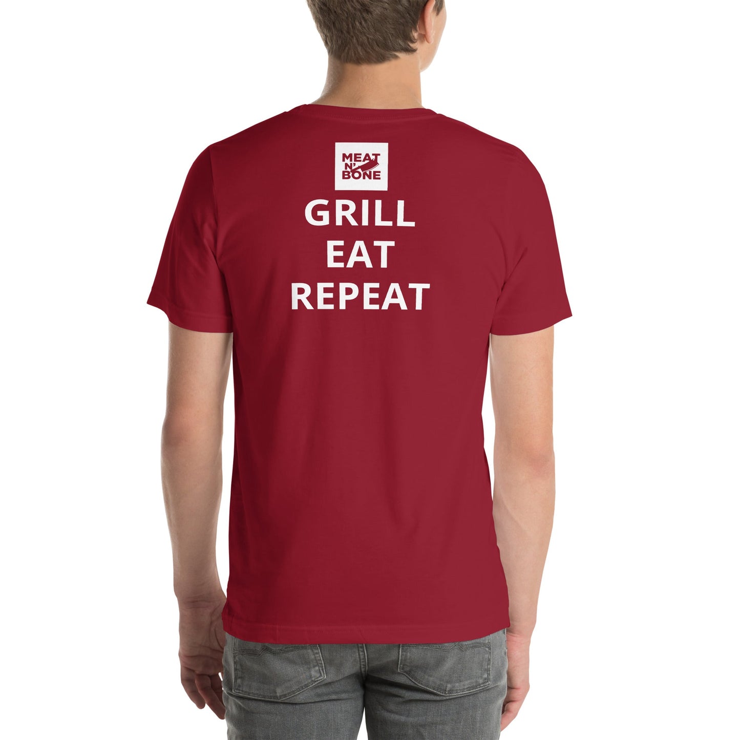 Eat, Grill, Repeat T-Shirt - Meat N' Bone