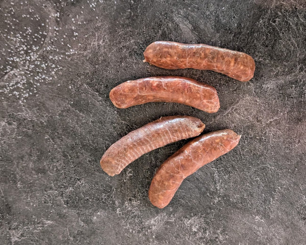 Elk with Apple, Pear and Port Wine Sausage - Meat N' Bone