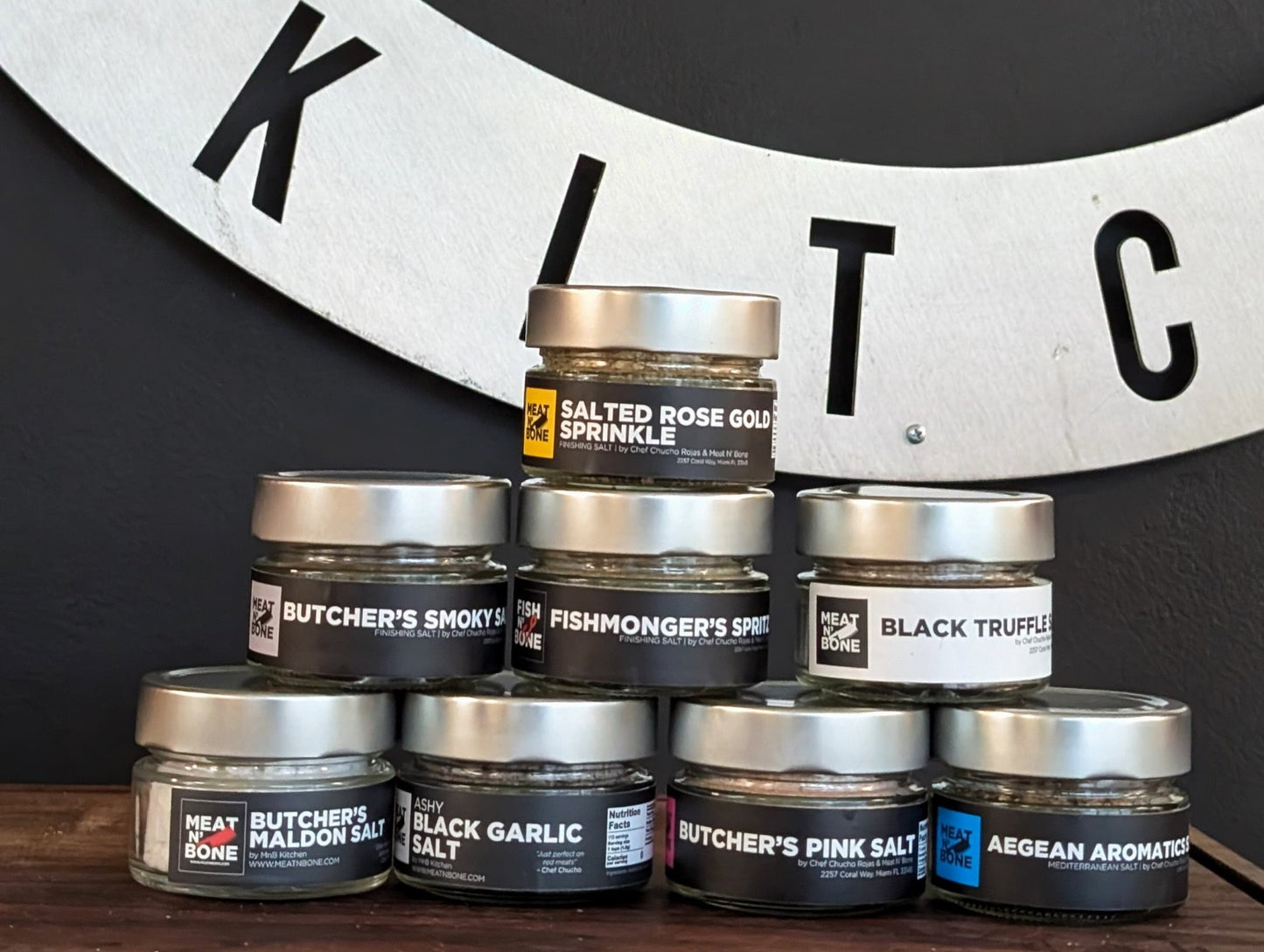 Gourmet Finishing Salt Collection - Meat N' Bone
