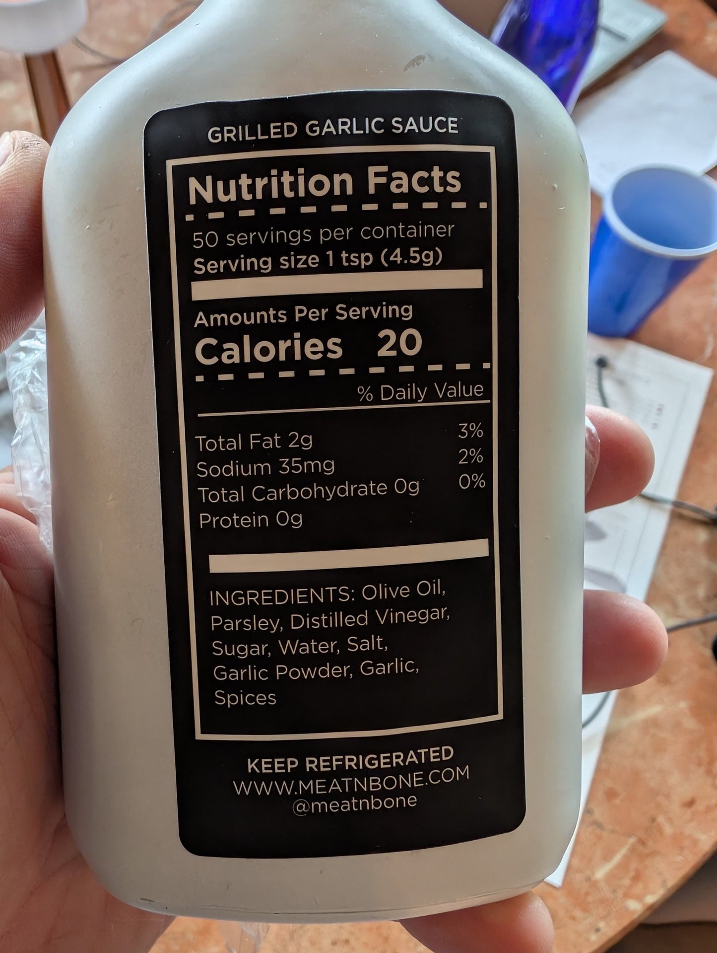 Grillmaster's Grilled Garlic Sauce - Meat N' Bone