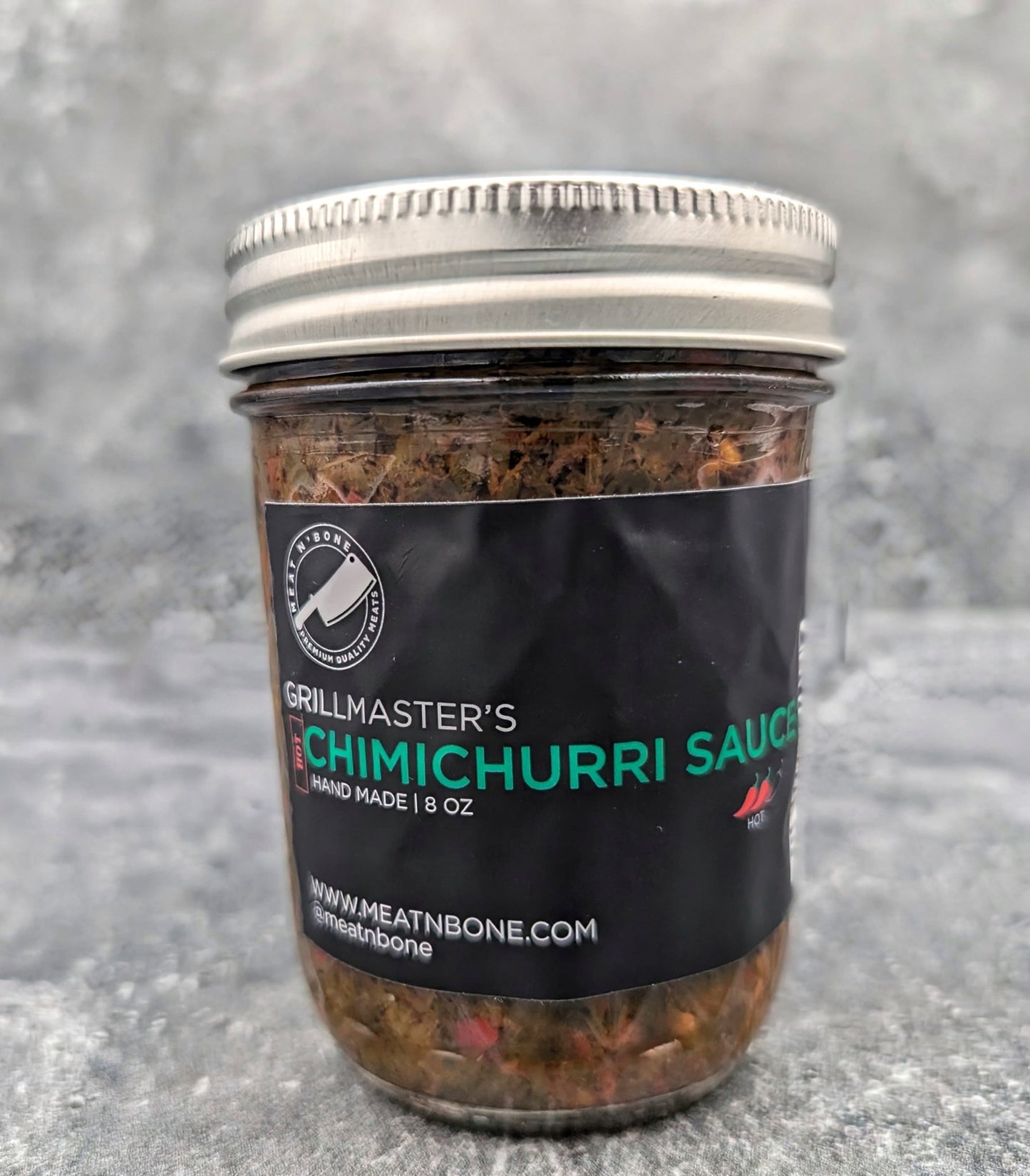 GrillMaster's Hot Chimichurri Sauce - Meat N' Bone