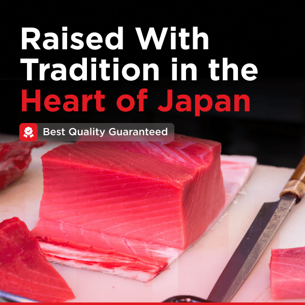 Japanese Tuna Saku | Bluefin Akami - Meat N' Bone