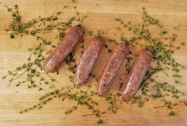 Lamb Beef Oregano and Roasted Garlic Sausage - Meat N' Bone
