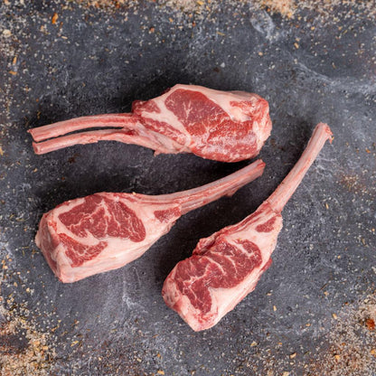 Lamb Chops, Double Rib (3pc per package) - Meat N' Bone