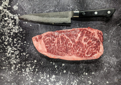 New York Strip Steak | Japanese Kokusan Wagyu BMS 8 - 9 - Meat N' Bone