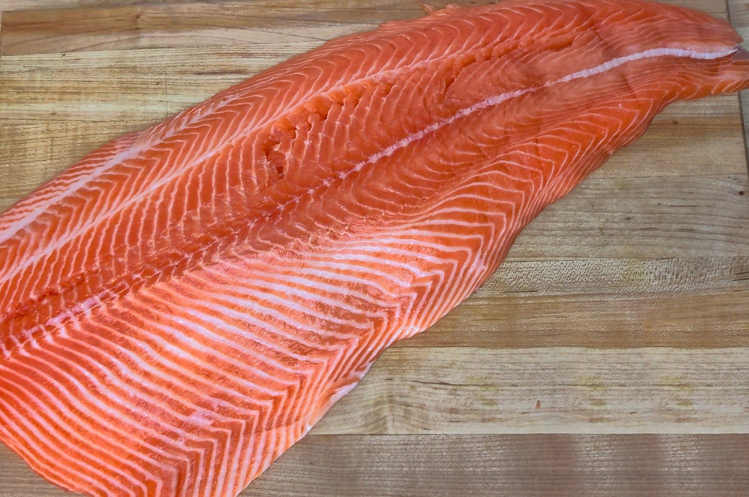 Ora King Salmon Side | Skinless – Meat N' Bone