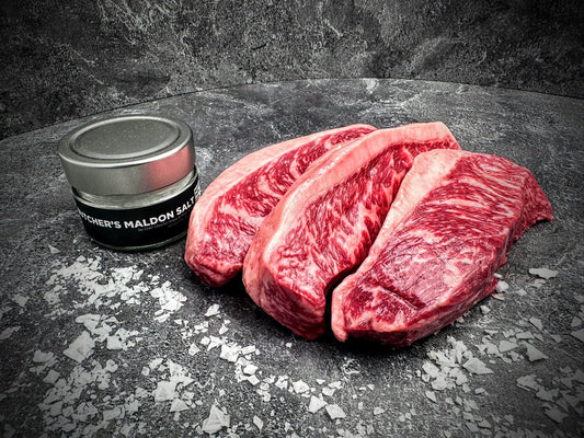 Picanha Steaks Wagyu BMS8 - 9 with Maldon Salt - Meat N' Bone