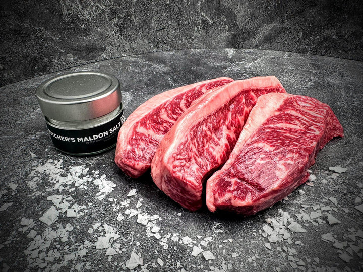 Picanha Steaks Wagyu BMS8-9 with Maldon Salt - Meat N' Bone