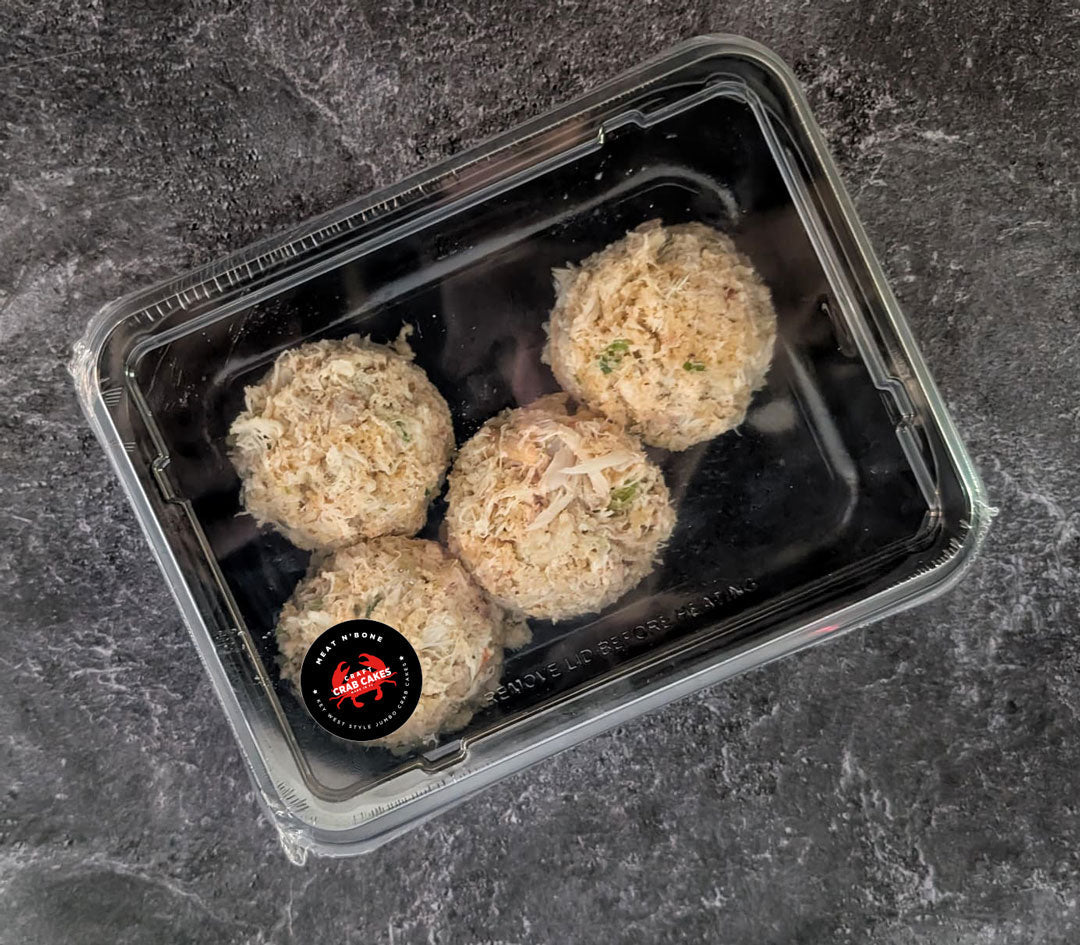Premium Jumbo Crab Cakes | 4x3oz - Meat N' Bone