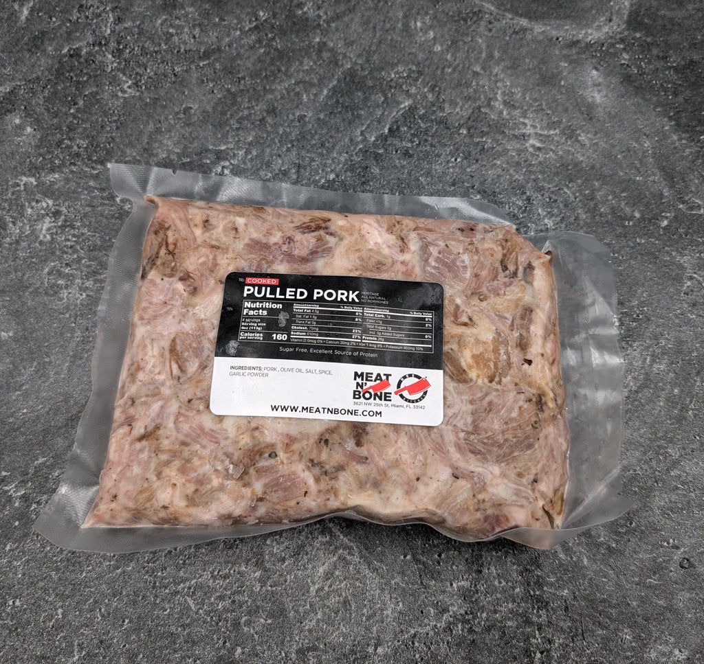 Pulled Heritage Pork | 1lb - Meat N' Bone