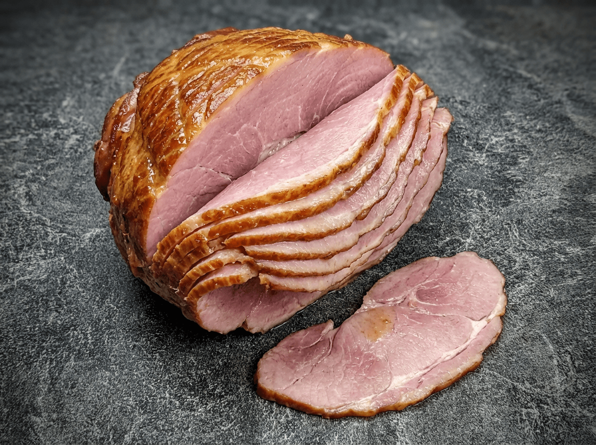 Spiral Sliced Bone - In Ham with Honey Glaze (Half) | Niman Ranch - Meat N' Bone