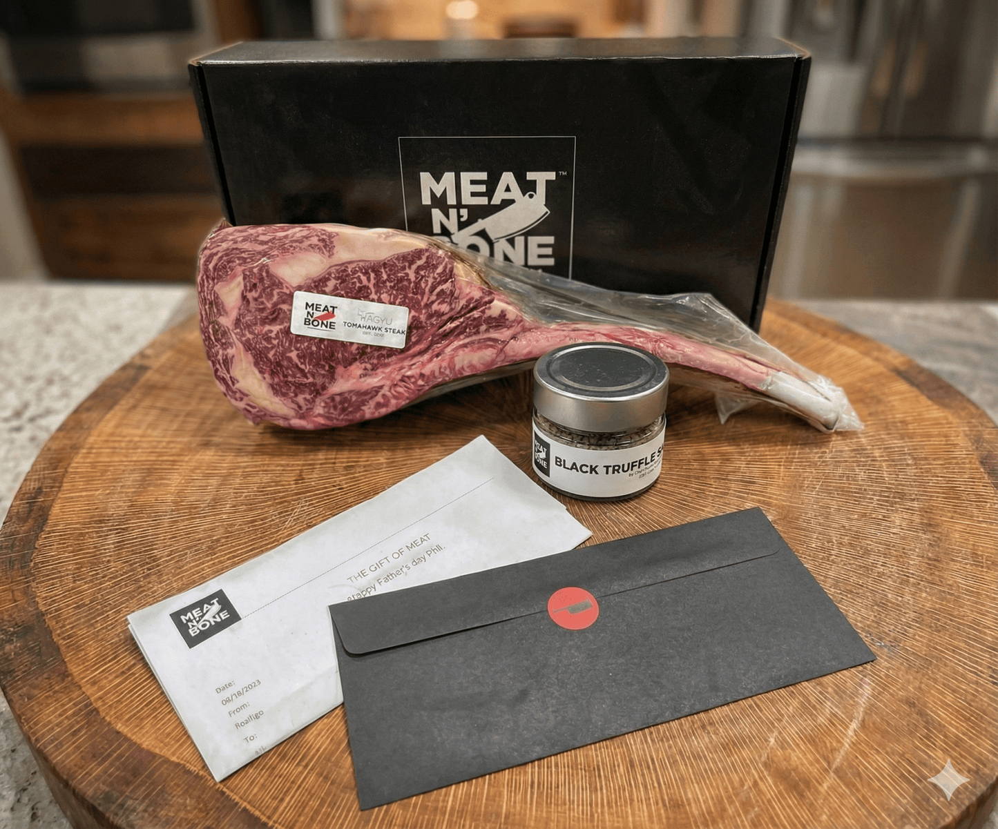 Truffle Tomahawk Gift Set | Wagyu BMS 8+ - Meat N' Bone