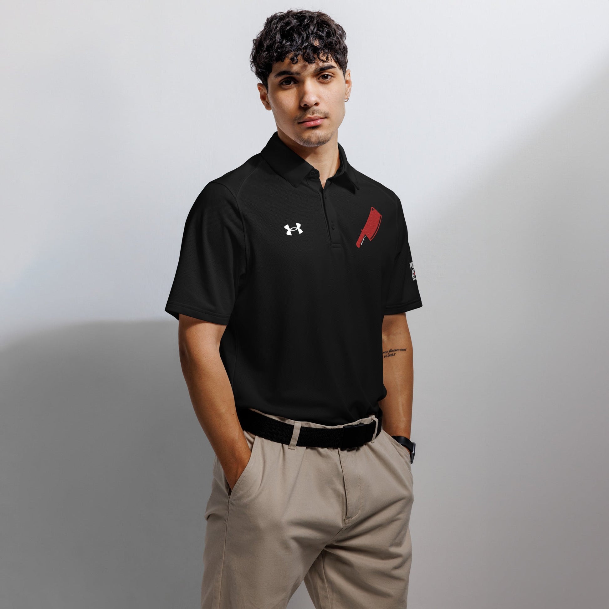 Under Armour® Cleaver Polo Shirt - Meat N' Bone