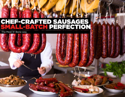 Venison, Blueberry and Merlot Wine Sausage - Meat N' Bone