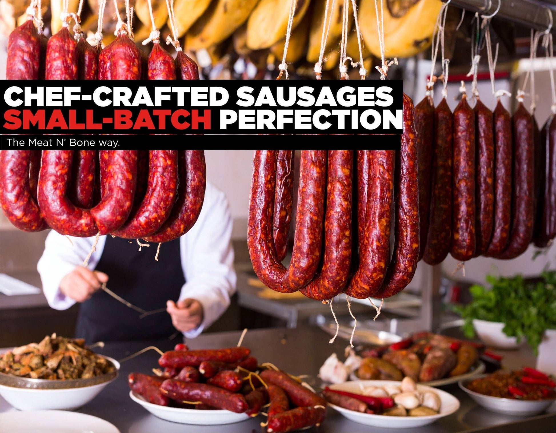 Wild Boar with Three Chiles Sausage - Meat N' Bone