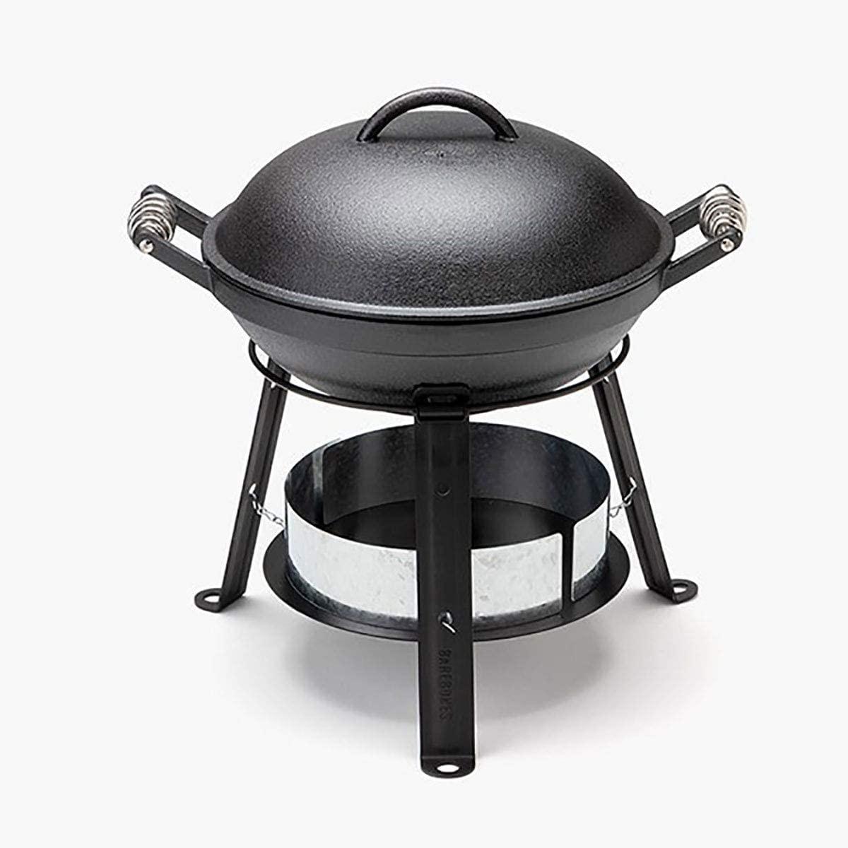 All-in One Cast Iron Grill | Portable - Meat N' Bone