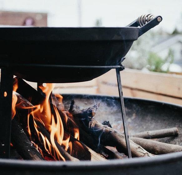 All-in One Cast Iron Grill | Portable - Meat N' Bone